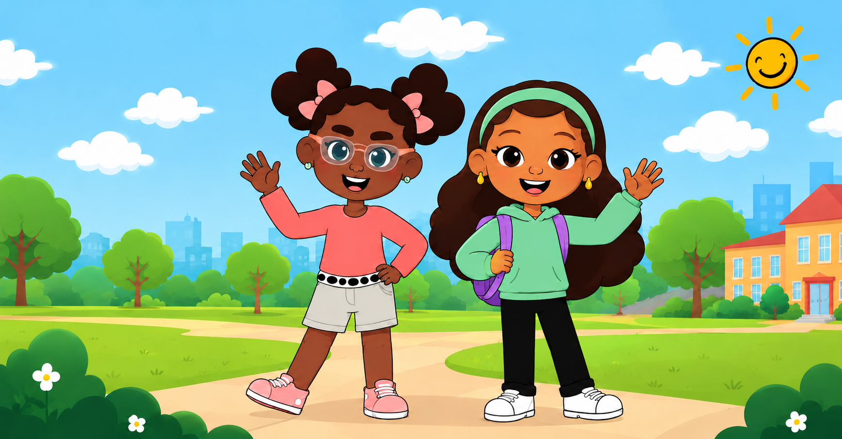 Ginger and Jasmine welcomes you to the new kids animation safety series